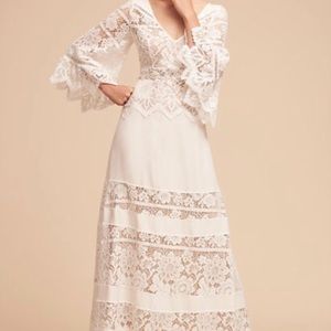 BHLDN/Aspen/Tracy Reese Gown, Ivory, Size 0